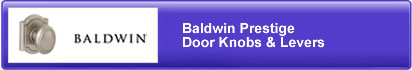 Baldwin Prestige Door Knobs & Le